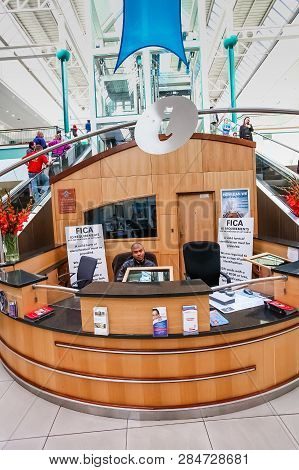 Inside Interior Of Alberton City Mall In Johannesburg