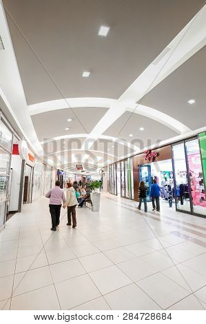 Inside Interior Of Alberton City Mall In Johannesburg