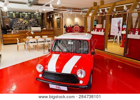Inside Interior Of A Virgin Mobile  Store