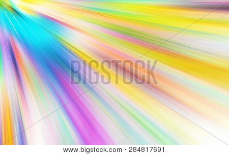 Abstract Radial Zoom Motion Design Gradient Blur