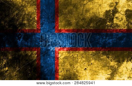 Ingrian Grunge Flag, Finland Dependent Territory Flag