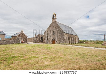 Saint-mathieu Lighthouse And Former Abbey At Pointe Saint-mathieu