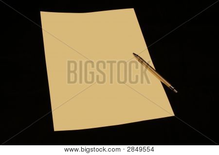 Pen op papier