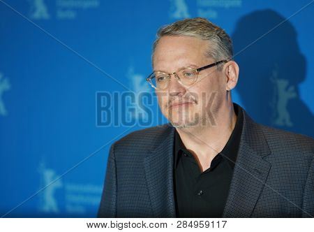 Adam McKay poses at the 'Vice' (Vice - Der zweite Mann) photocall during the 69th Berlinale International Film Festival Berlin at Grand Hyatt Hotel on February 11, 2019 in Berlin, Germany.            