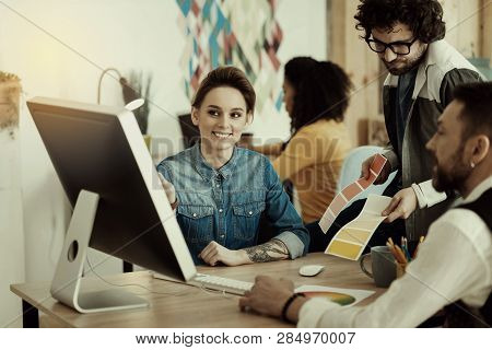 Marketing Team Making A Plan Of New Business Concept Presentation