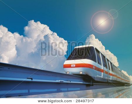 รถไฟฟ้ารางเดี่ยวความเร็วสูง