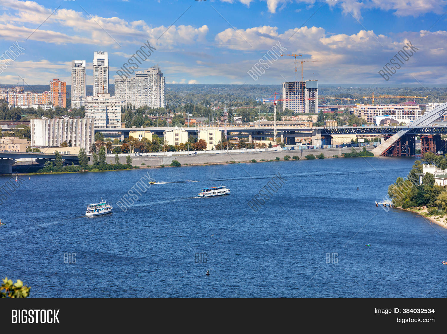 Dnipro River Pleasure Image & Photo (Free Trial) | Bigstock