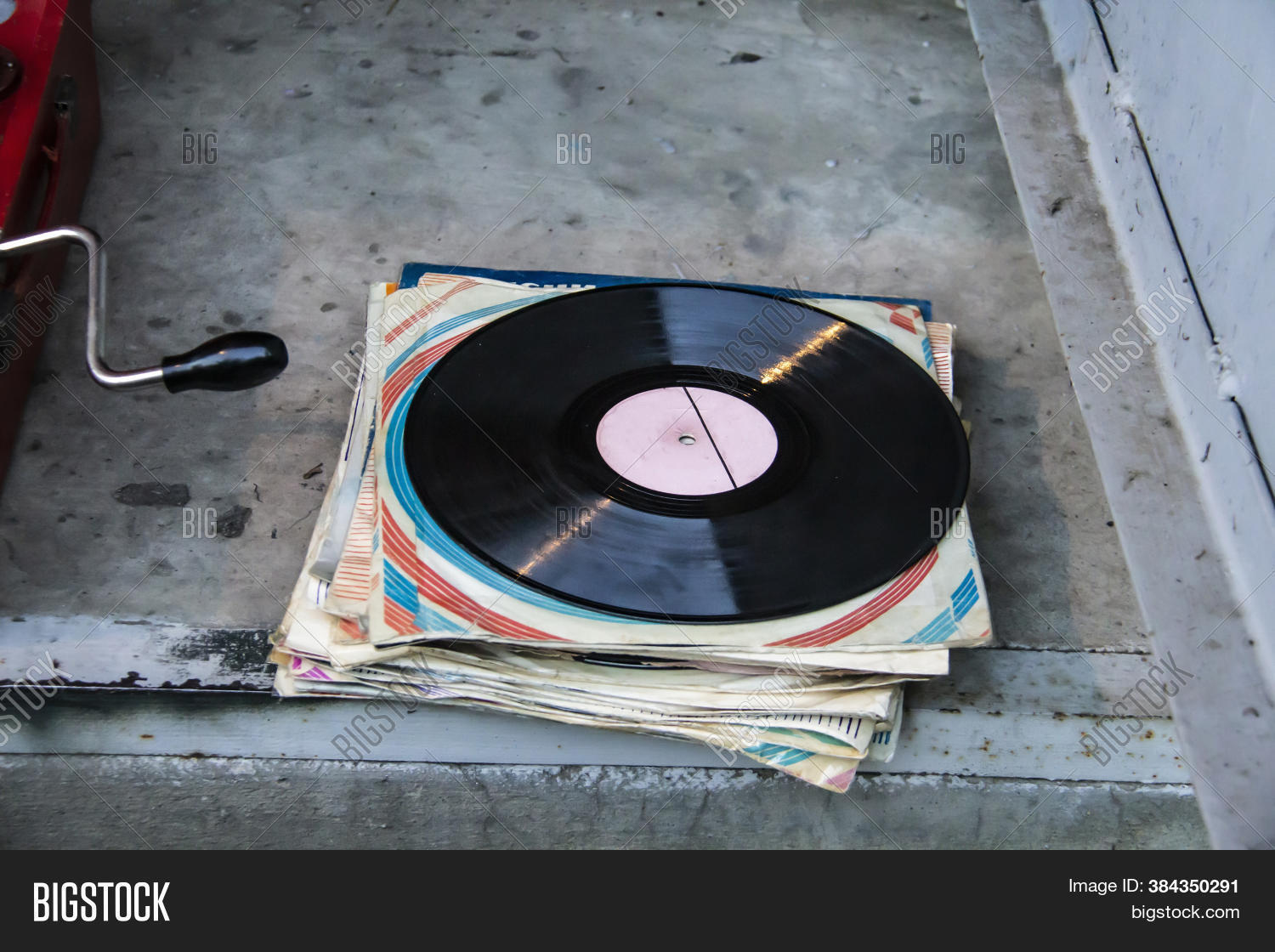Many Vintage Vinyl Image & Photo (Free Trial) Bigstock