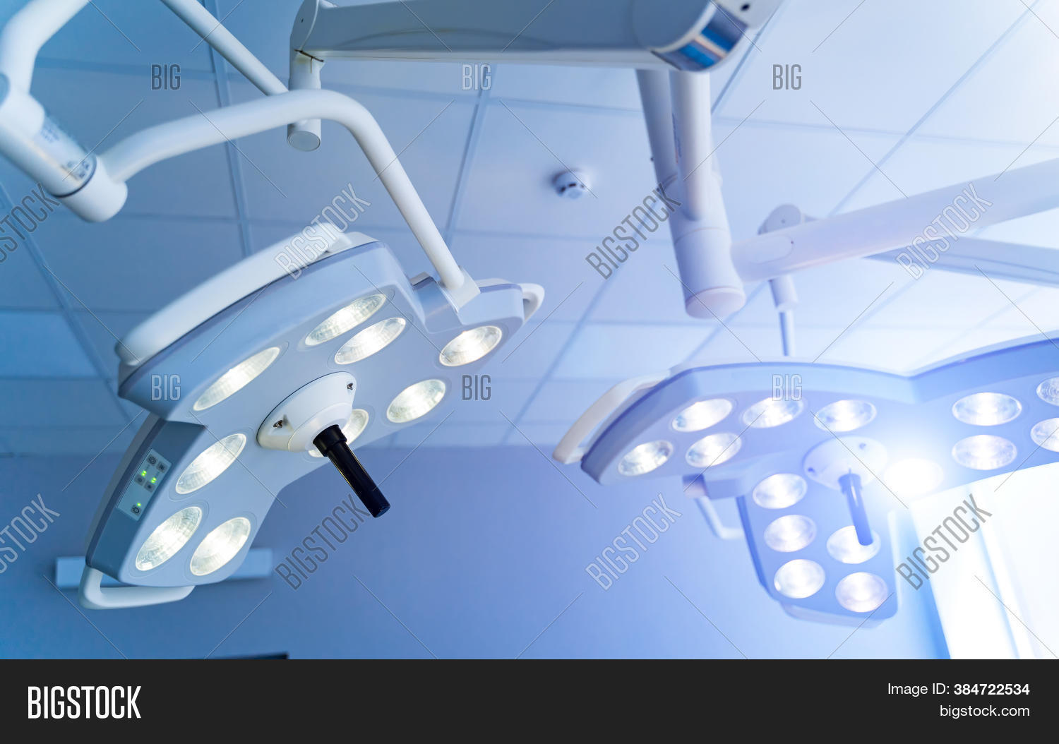 Two Surgical Lamps Image & Photo (Free Trial) Bigstock