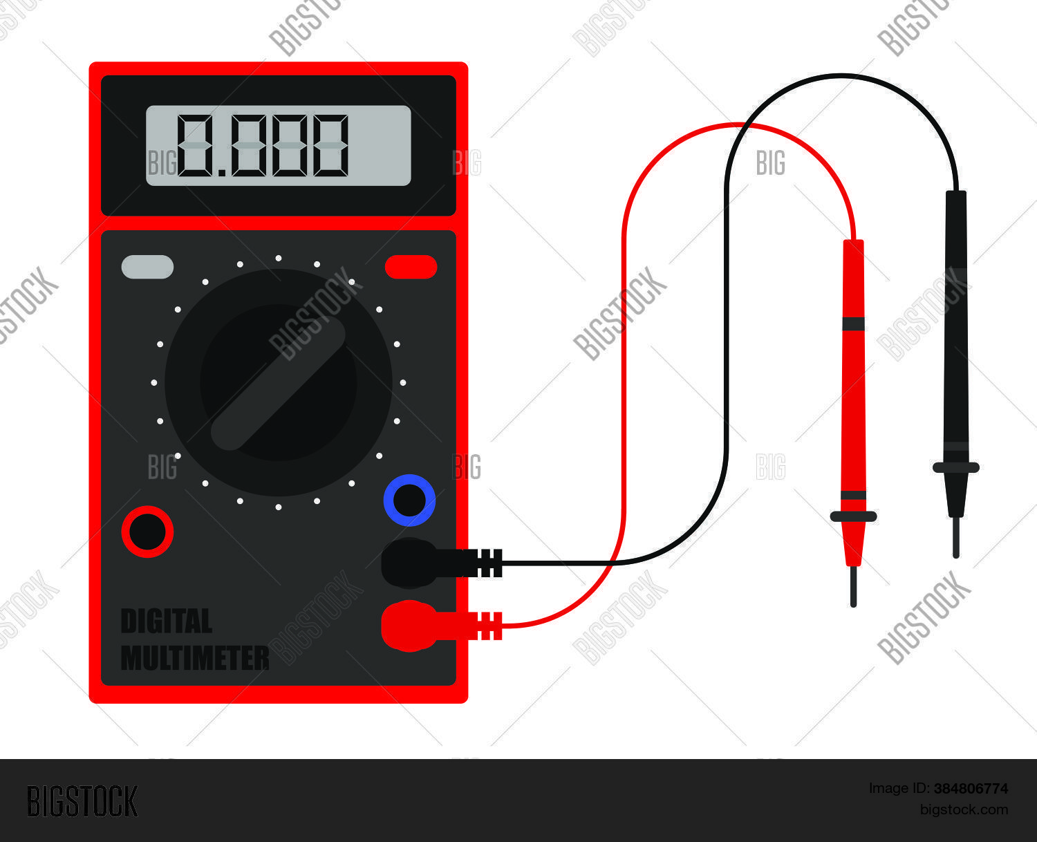 Digital Multimeter Vector & Photo (Free Trial) Bigstock