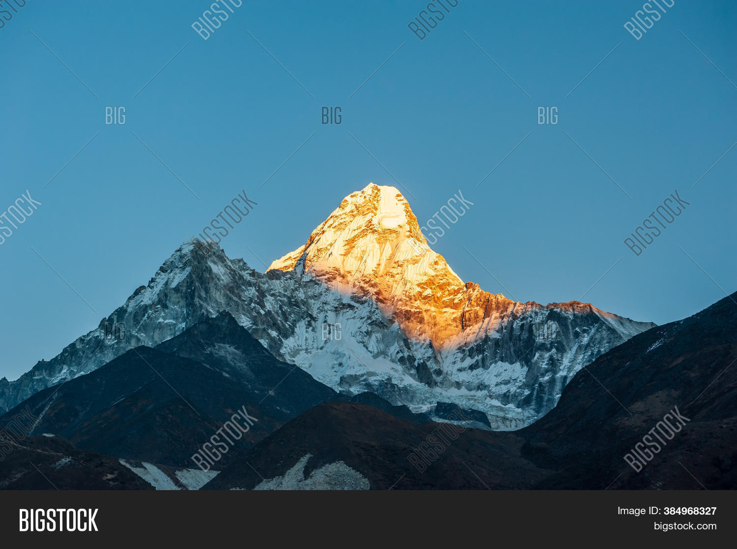 Sunrise On Ama Dablam Image & Photo (Free Trial) | Bigstock