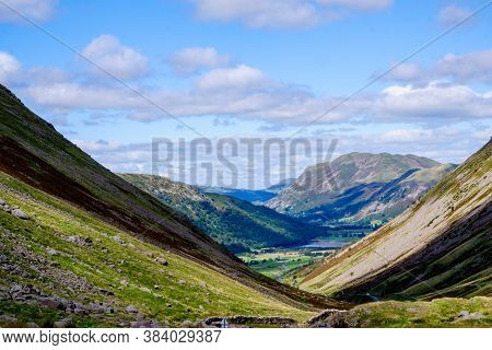 The Kirkstone Pass Road In The English Lake District,
