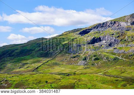 The Old Mine Workings On Kirkstone Pass In The Lake District, England, Uk.