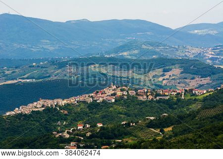The Medieval Town Of Casoli In The Province Of Chieti
