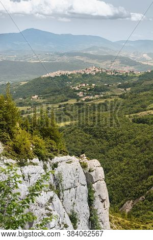 The Medieval Town Of Casoli In The Province Of Chieti