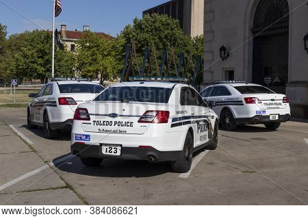 Toledo - Circa September 2020: Toledo Police Department Vehicles. The Toledo Police Department Can B