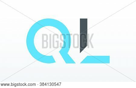 Initial Letter Ql Logo Design With Modern Business Typography Vector Template. Creative Isolated Ql 