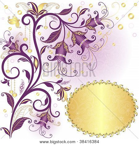 Vintage Floral Background