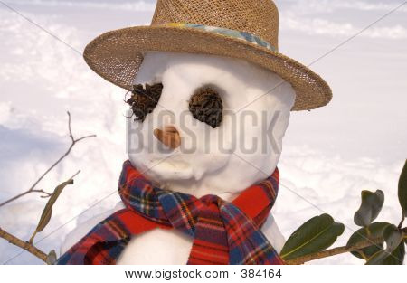 Styling snögubbe