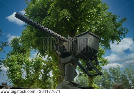 The World War Two Us Caliber Machine Gun