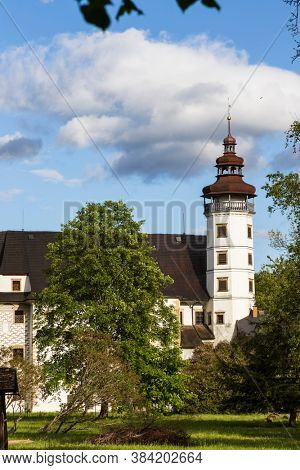 Velke Losiny castle in Northern Moravia, Czech Republic