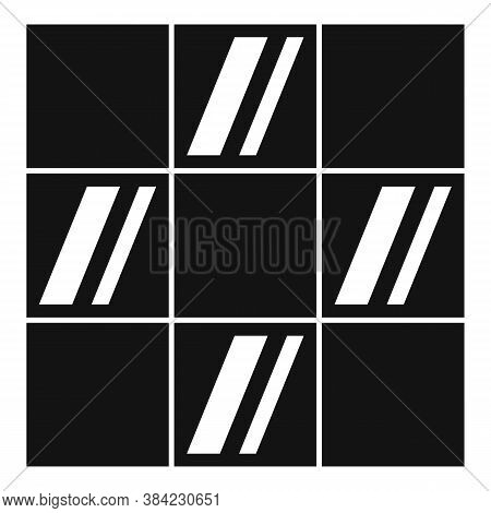 Wall Tiler Work Icon. Simple Illustration Of Wall Tiler Work Vector Icon For Web Design Isolated On 