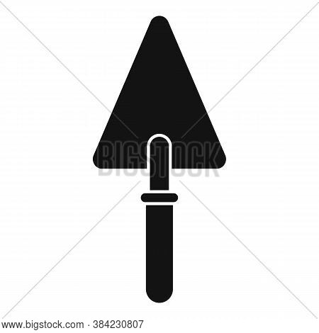 Tiler Metal Trowel Icon. Simple Illustration Of Tiler Metal Trowel Vector Icon For Web Design Isolat
