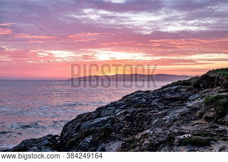 Sunset Above Aran Island - Arranmore - County Donegal, Ireland