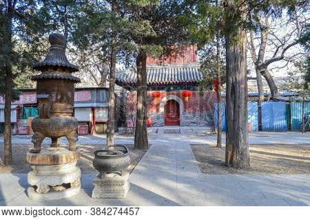 Fayuan Temple, Oldest Buddhist Temple In Beijing, China