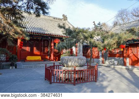 Fayuan Temple, Oldest Buddhist Temple In Beijing, China