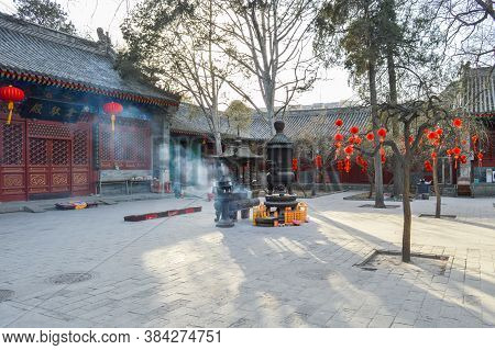 Fayuan Temple, Oldest Buddhist Temple In Beijing, China