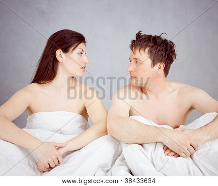 Couple In Bed