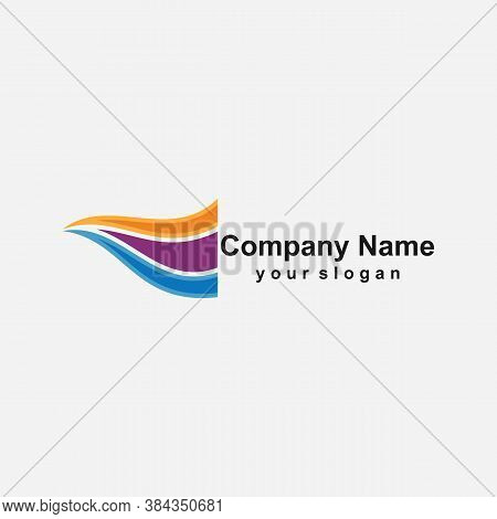 Accounting Logo Template Design Vector Icon Illustration