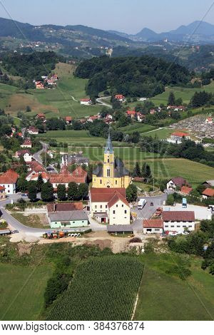 Saint George Parish Church in Desinic, Croatia