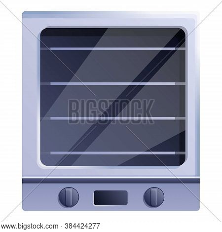 Cooker Convection Oven Icon. Cartoon Of Cooker Convection Oven Vector Icon For Web Design Isolated O
