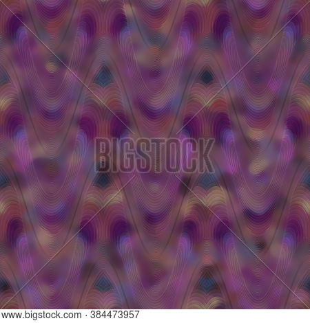 Abstract Seamless Background Of Colorful Striped Pattern. Artistic Messy Pattern Like Colorful Cutti