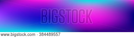 Purple, Pink, Turquoise, Blue Gradient Shiny Vector Background. Iridescent Gradient Overlay Vibrant 