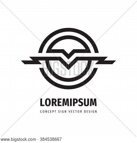 Business Concept Logo Design. Transport Logistic Delivery Logo Sign. Electricity Lightning Energy Po