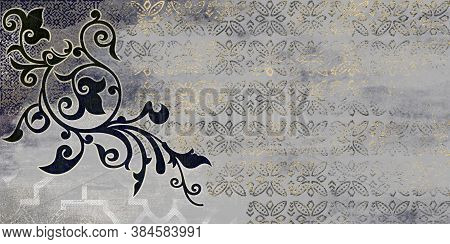 Italian Digital Art Style Painting Design For Cermic