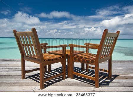 A mesa para dois, por favor