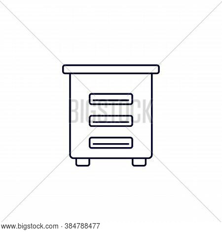 Hive Icon, Thin Line Vector, Eps 10 File, Easy To Edit