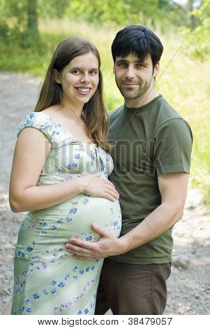 Couple enceinte