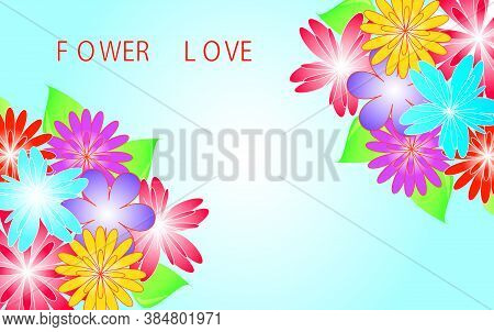 Crocus Saffron Floral Wreath Border Frame Template. Purple Violet Spring Flowers Green Leaves. Round