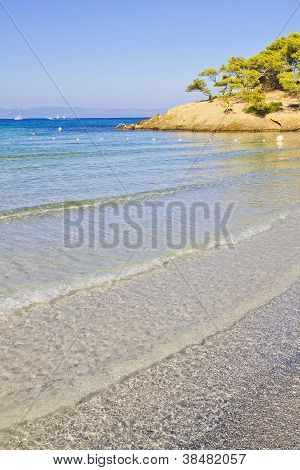 A Porquerolles-sziget, Dél-Franciaország