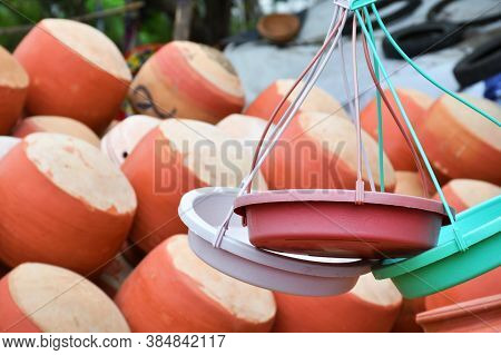 Crafts Clay Natural Nest House For Robin And Other Garden Birds