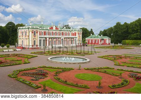 Kadriorg Palace And Garden, Tallinn, Estonia - June 2019