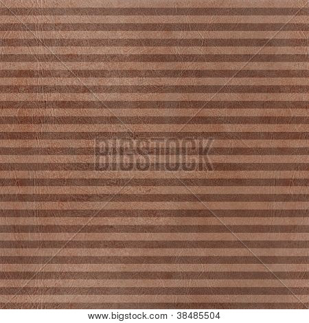 Sameless Brown motif rayures horizontales