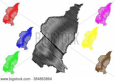 Quezon City (republic Of The Philippines, Metro Manila, National Capital Region) Map Vector Illustra