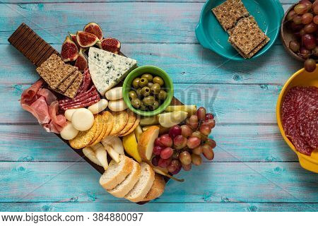 Charcuterie Autumn Fruits Of Season Table Delicatessen