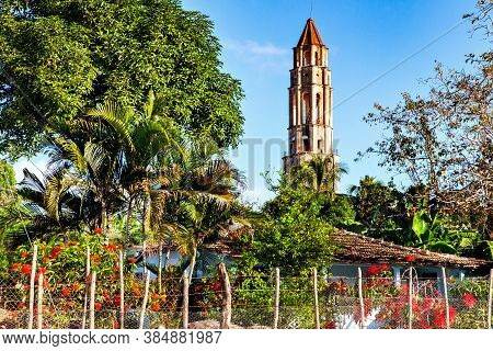 Trinidad, Cuba: Manaca Iznaga Tower In Valle De Los Ingenios Valley